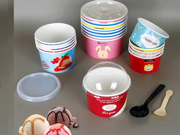 paper cups for ice cream